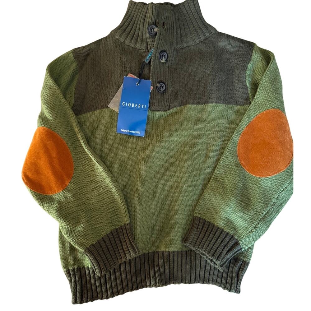 NEW Gioberti Green sweater size 3